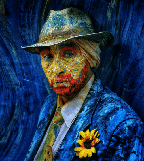 Signature Self-Portrait by Joël Lesdema